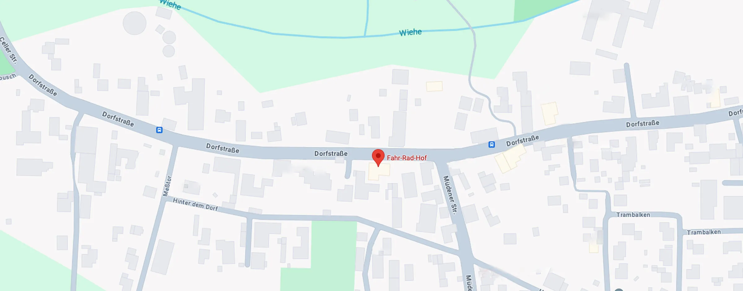 Anfahrt Fahrradhof Hohne